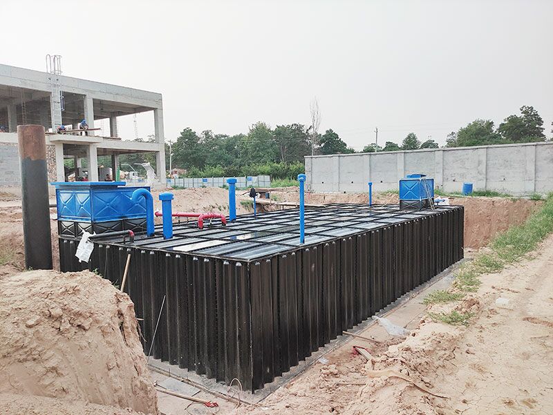 Làm thế nào để khử trùng bể chứa nước lắp ráp BDF?