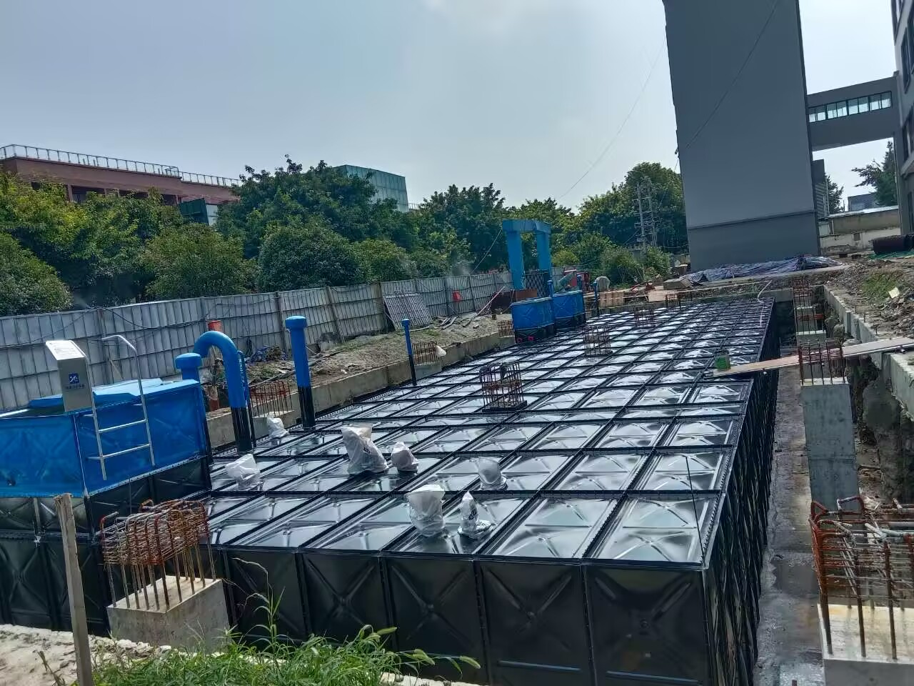 Mô tả công nghệ mới về trạm bơm tích hợp chống cháy dưới đất chống nổi