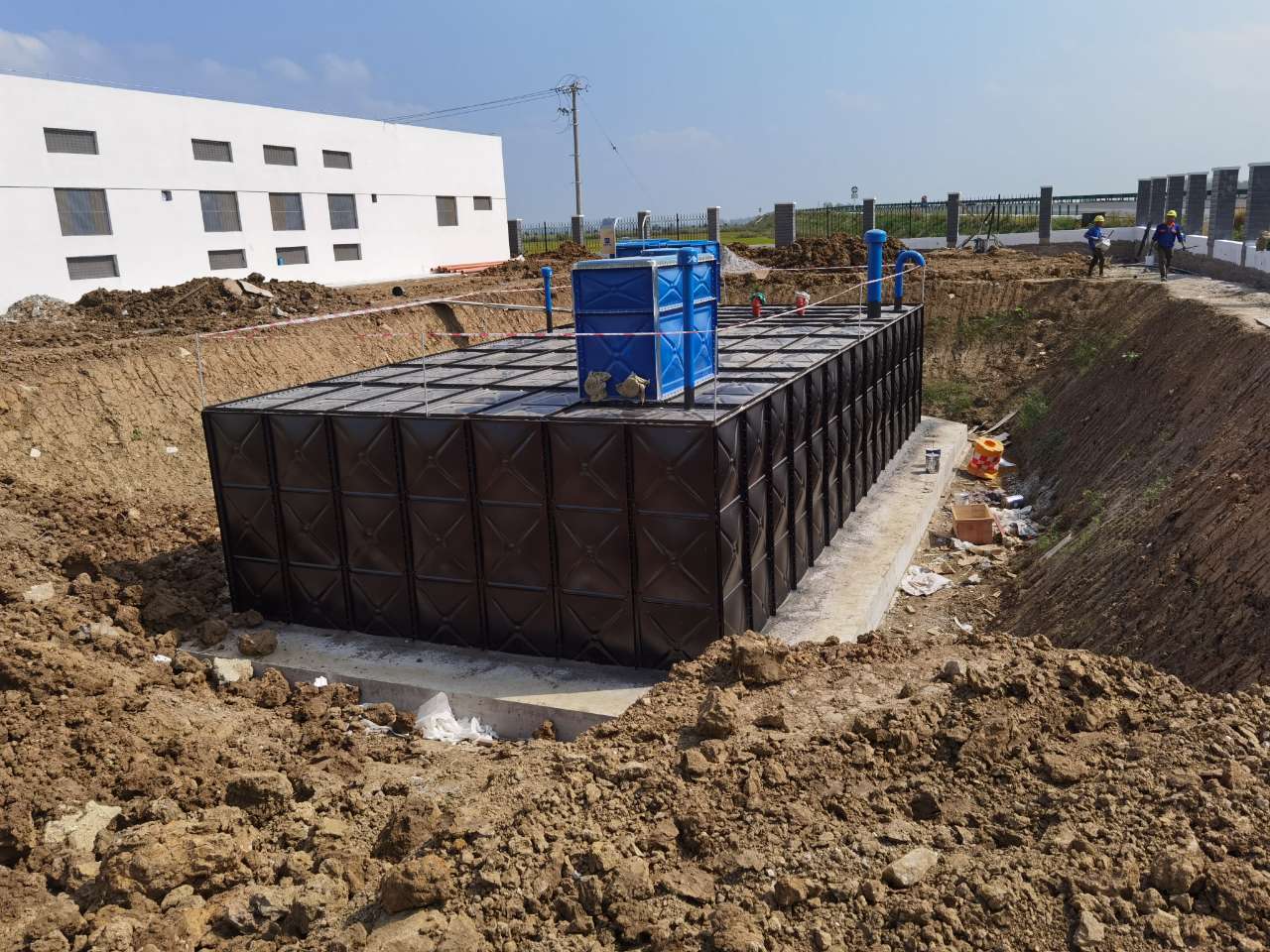 Những gì nên được chú ý sau khi bể chứa nước lắp ráp BDF được lắp đặt