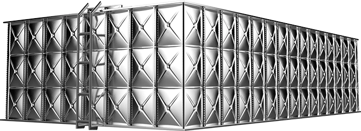 Bể nước mặt cắt